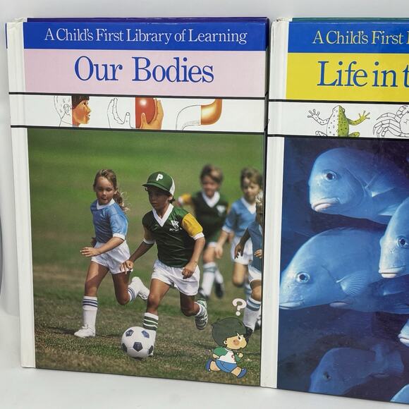 Child's First Library of Learning Time Life Books Lot Of 6 VTG 1990s Homeschool - Picture 13 of 16
